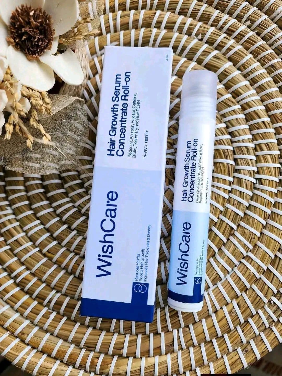 WishCare Hair Growth Serum Concentrate Roll-On – 10ml & 30ml